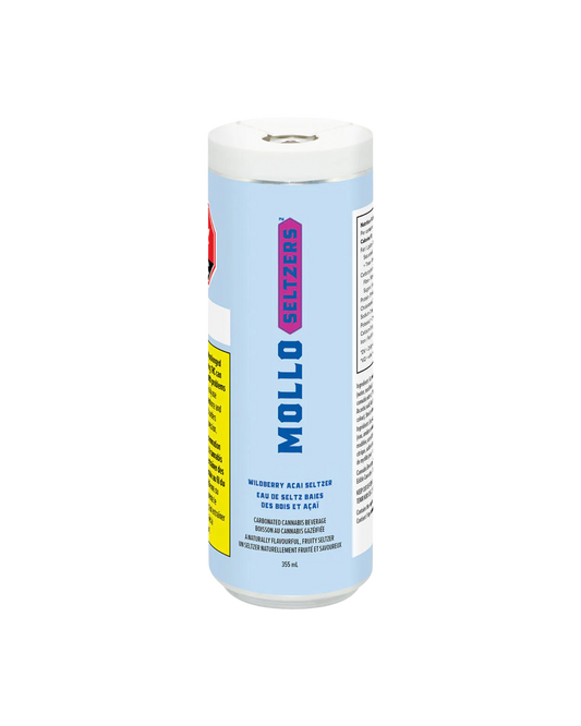 Seltzers Wildberry Acai Seltzer By Mollo (H)