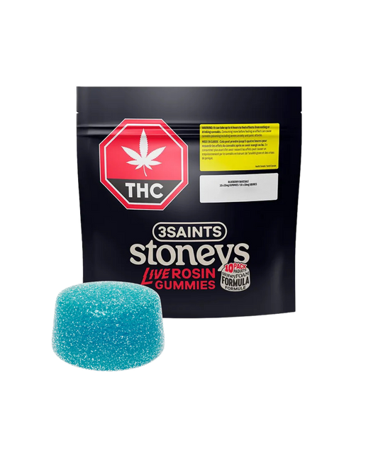 Stoneys Blueberry Bakesale Live Rosin By 3Saints (H)