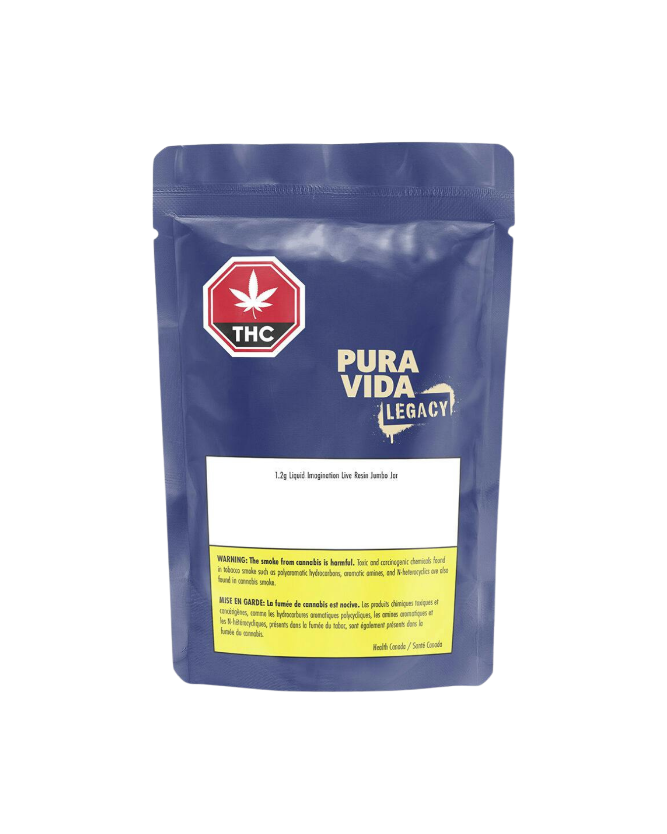 Liquid Imagination Live Resin Jumbo Jar By Pura vida (H)