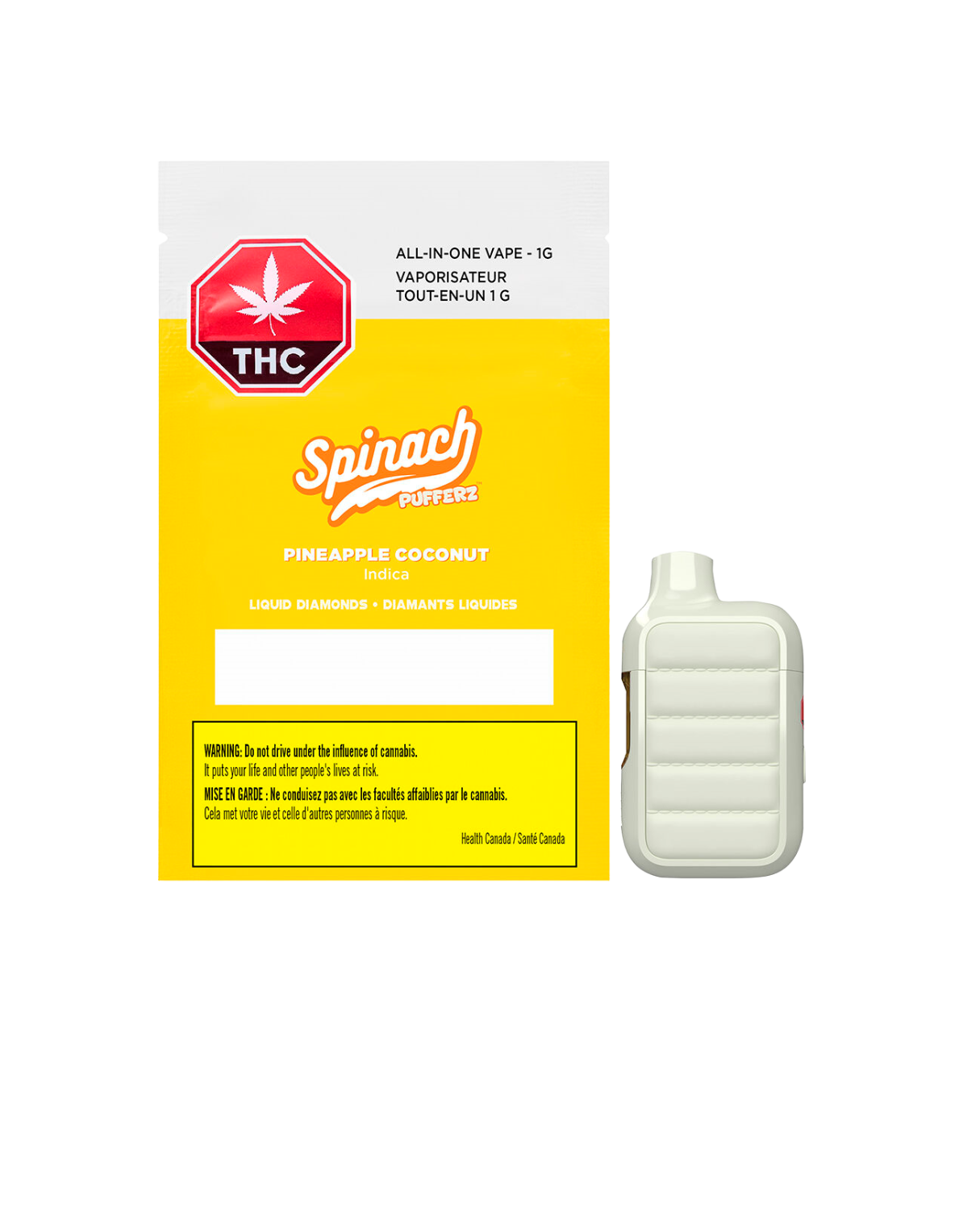 Pineapple Coconut Liquid Diamonds By Spinach (I)